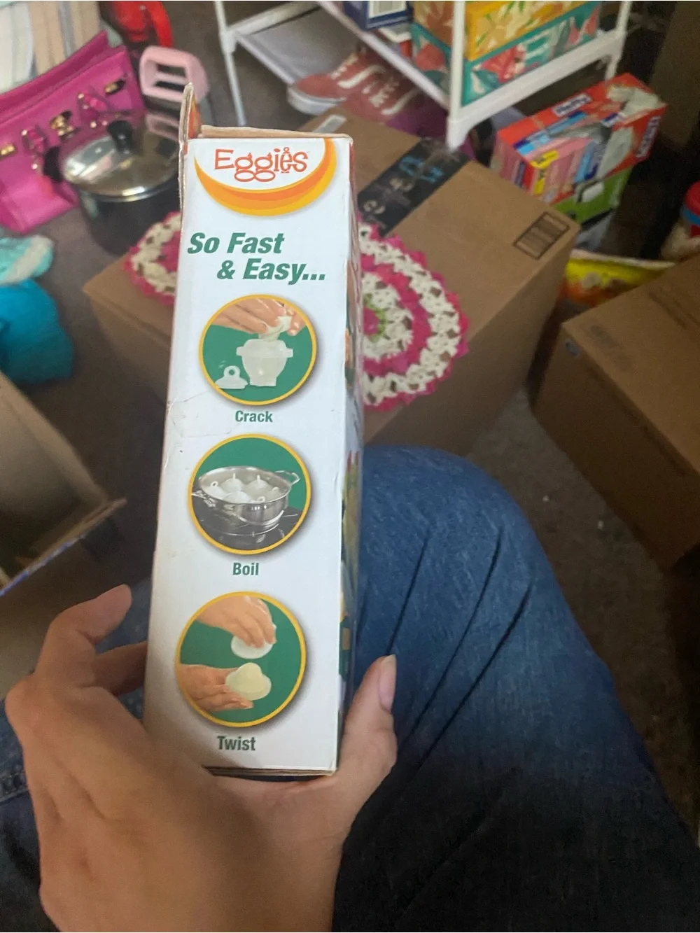 Hard-Boil Egg Cooker Molds - White
